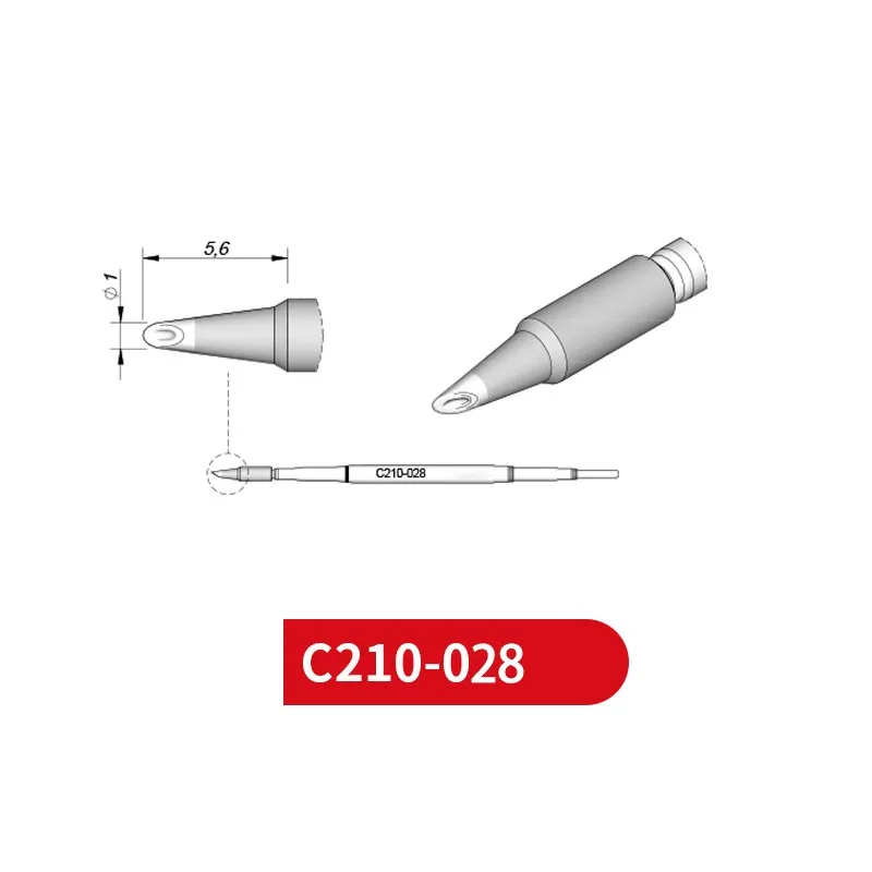 

C210 028 023 024 029 030 031 001 002 003 004 005 007 008 013 014 018 020 022 Soldering Iron Tips Compatible for JBC SUGON AIFEN