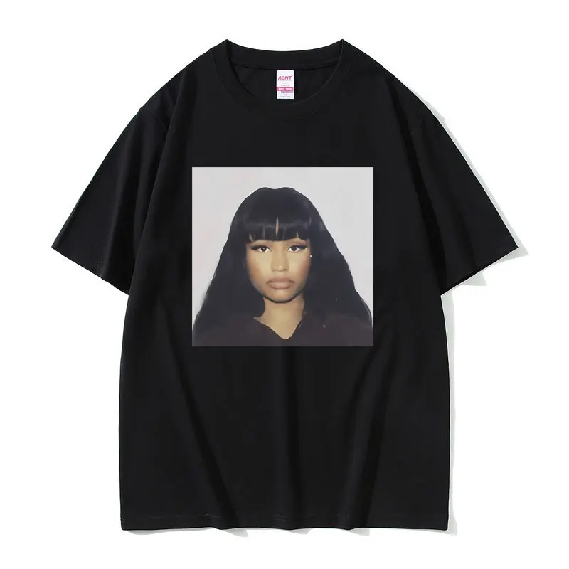 Rapper Nicki Minaj Graphic T-shirts Men's Hip Hop Fashion Casual Tshirt Unisex Vintage T Shirts Male Oversized Tees Streetwear
Rapper Nicki Minaj Graphic T-shirts Men's Hip Hop Fashion Casual Tshirt Unisex Vintage T Shirts Male Oversized Tees Streetwear
