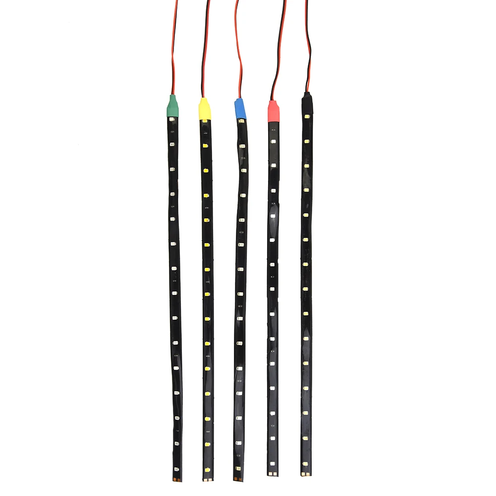 Motorcycle Flexible LED Strip 30CM 15SMD Car LED Strip Light Waterproof DC 12V White Red Blue Yellow Green LED Strip
Motorcycle Flexible LED Strip 30CM 15SMD Car LED Strip Light Waterproof DC 12V White Red Blue Yellow Green LED Strip