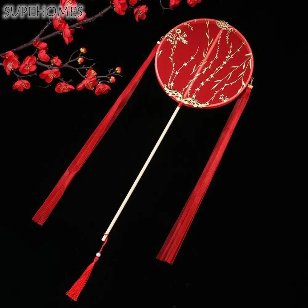 with Pendant Chinese Style Round Fan Vintage Tassels Long Handle Embroidery Fan Translucent Round Silk Fan Photography Prop
with Pendant Chinese Style Round Fan Vintage Tassels Long Handle Embroidery Fan Translucent Round Silk Fan Photography Prop