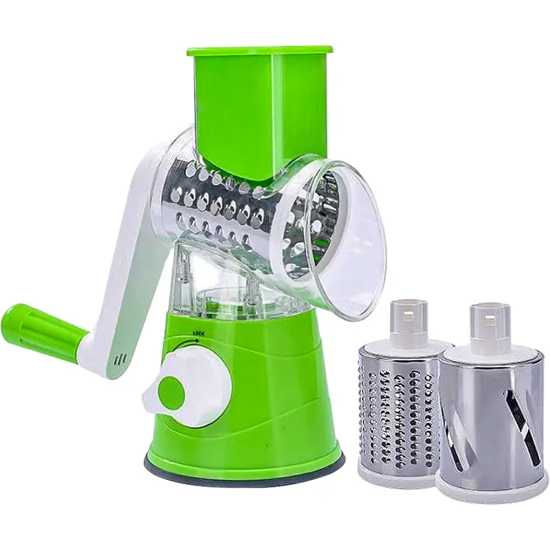 

Manual Rotary Cheese Grater for Vegetable Cutter Potato Slicer Mandoline Multifunctional Vegetable Chopper Kitchen Accessories