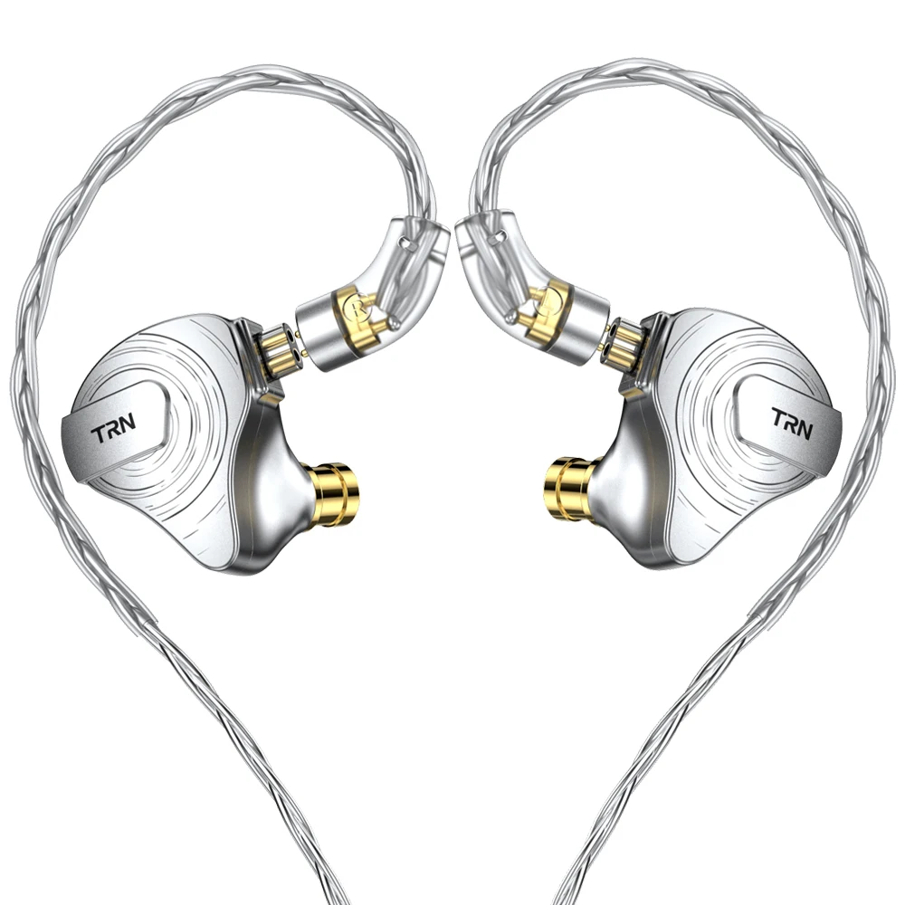 

TRN ST5 1DD 4BA Metal Headset Hybrid Units HIFI Bass Earbuds In Ear Monitor Earphones Noise Cancelling Earphone Kirin TA1 MAX