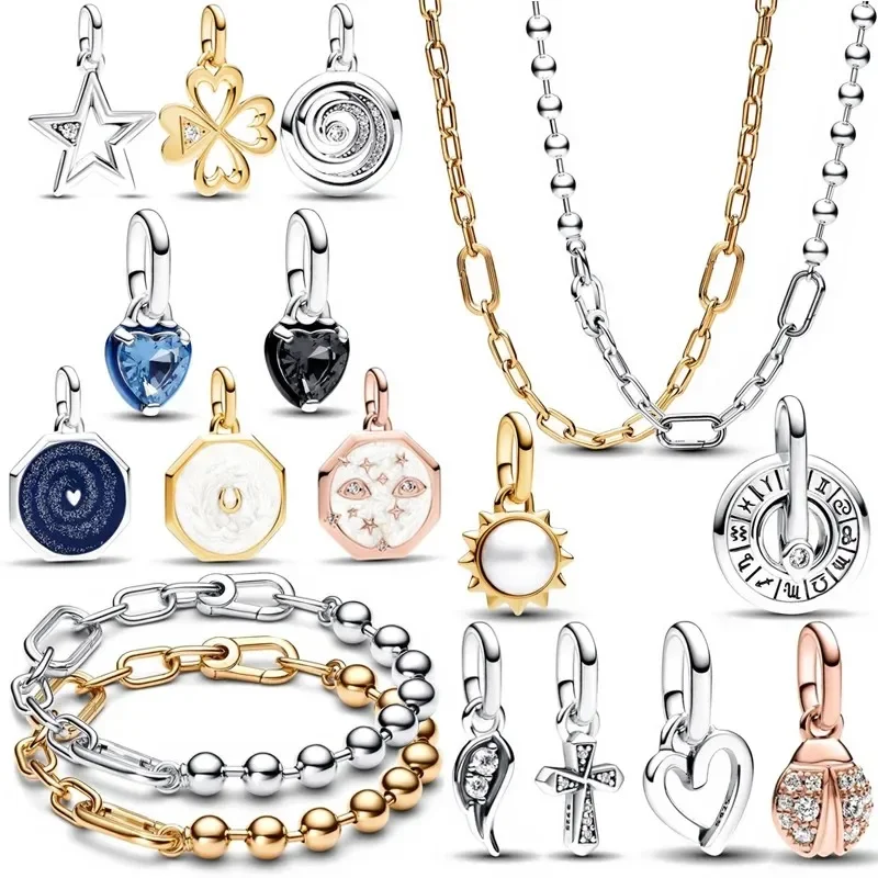 Serie ME-colgante de plata 2023 para mujer, señal de amor de galaxia eterna, espiral de agradecimiento para Pulsera Original
Serie ME-colgante de plata 2023 para mujer, señal de amor de galaxia eterna, espiral de agradecimiento para Pulsera Original