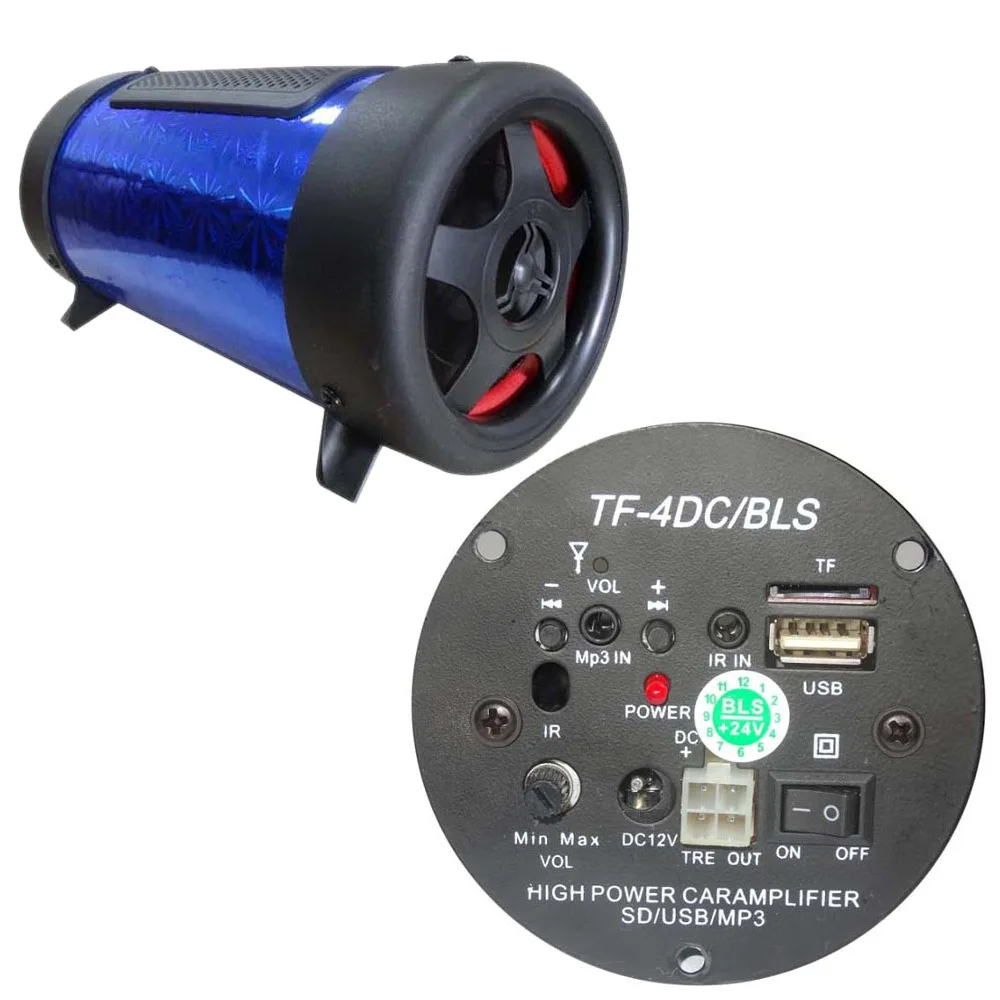 12V Audio Colorful Round Motorcycle with Paragraph 4 inch Car Audio Subwoofer Bass Support U Disk Player Accessories
12V Audio Colorful Round Motorcycle with Paragraph 4 inch Car Audio Subwoofer Bass Support U Disk Player Accessories
