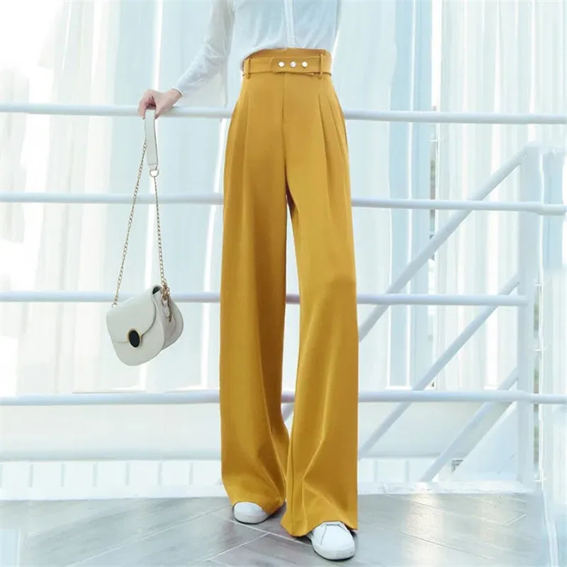 High Waist Wide Leg Pants Women Korean Fashion Solid Loose Trousers Female Spring Summer New Harajuku Casual Pantolon
High Waist Wide Leg Pants Women Korean Fashion Solid Loose Trousers Female Spring Summer New Harajuku Casual Pantolon