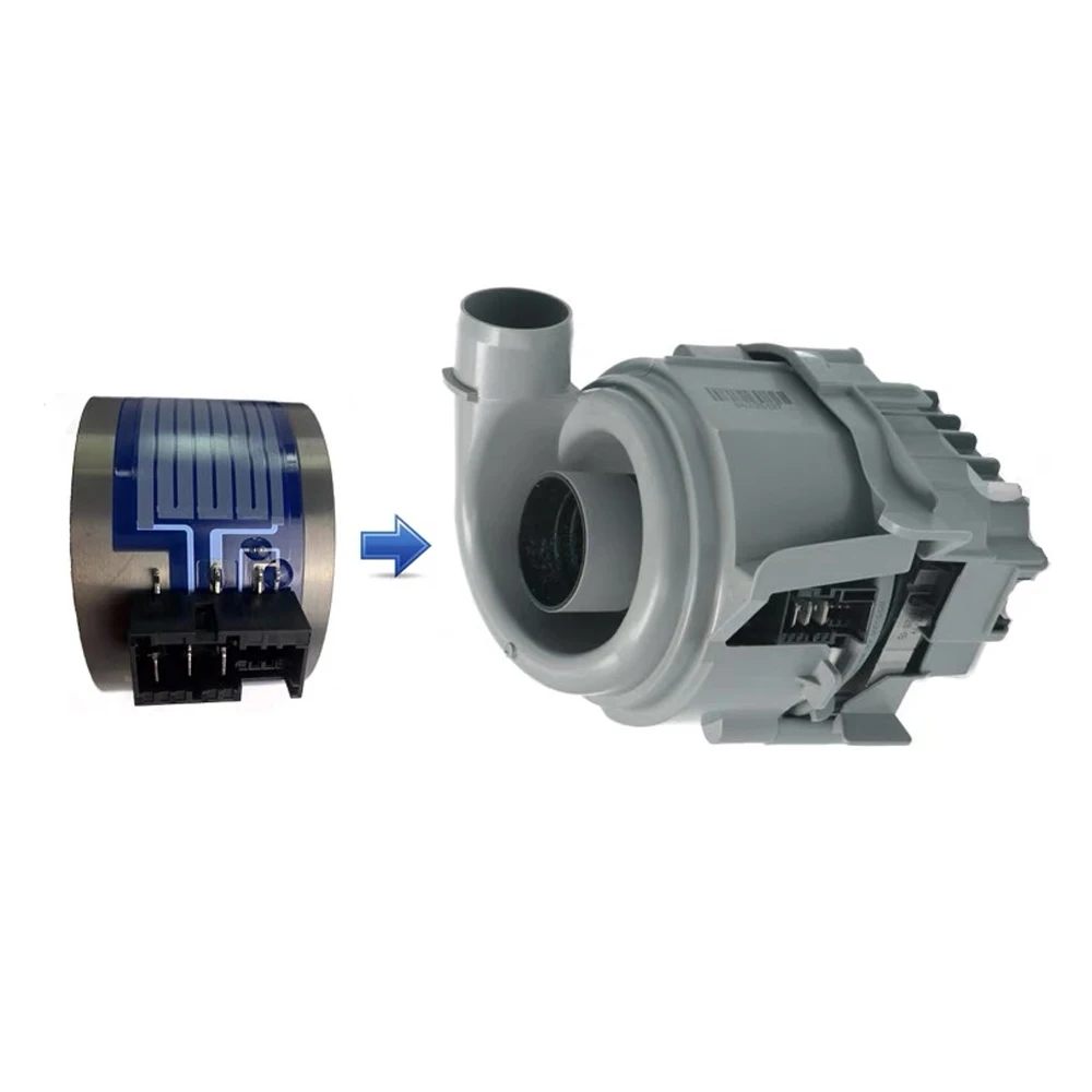 

New Circulating Pump Water Pump Heating Ring 2080W 230V For Siemens Bosch Dishwasher
