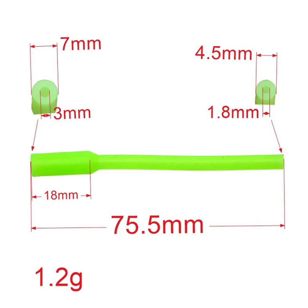Sleeve Tube Fishing Soft Cover 10pcs Accessories Anti Tangle Durable Glow In The Dark Luminous For Deep Sea Fishing
Sleeve Tube Fishing Soft Cover 10pcs Accessories Anti Tangle Durable Glow In The Dark Luminous For Deep Sea Fishing