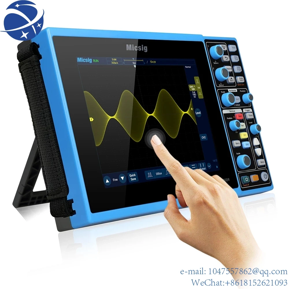 YunYi2 in 1 Multimeter Oscilloscope Auto Digital 2 Channels STO2202C 200MHz Storage
YunYi2 in 1 Multimeter Oscilloscope Auto Digital 2 Channels STO2202C 200MHz Storage