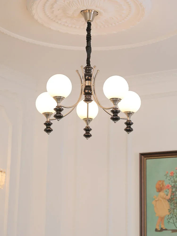Retro Living Room Chandelier Ash French Restaurant Nanyang Style Premium Cafe Bedroom Light
Retro Living Room Chandelier Ash French Restaurant Nanyang Style Premium Cafe Bedroom Light