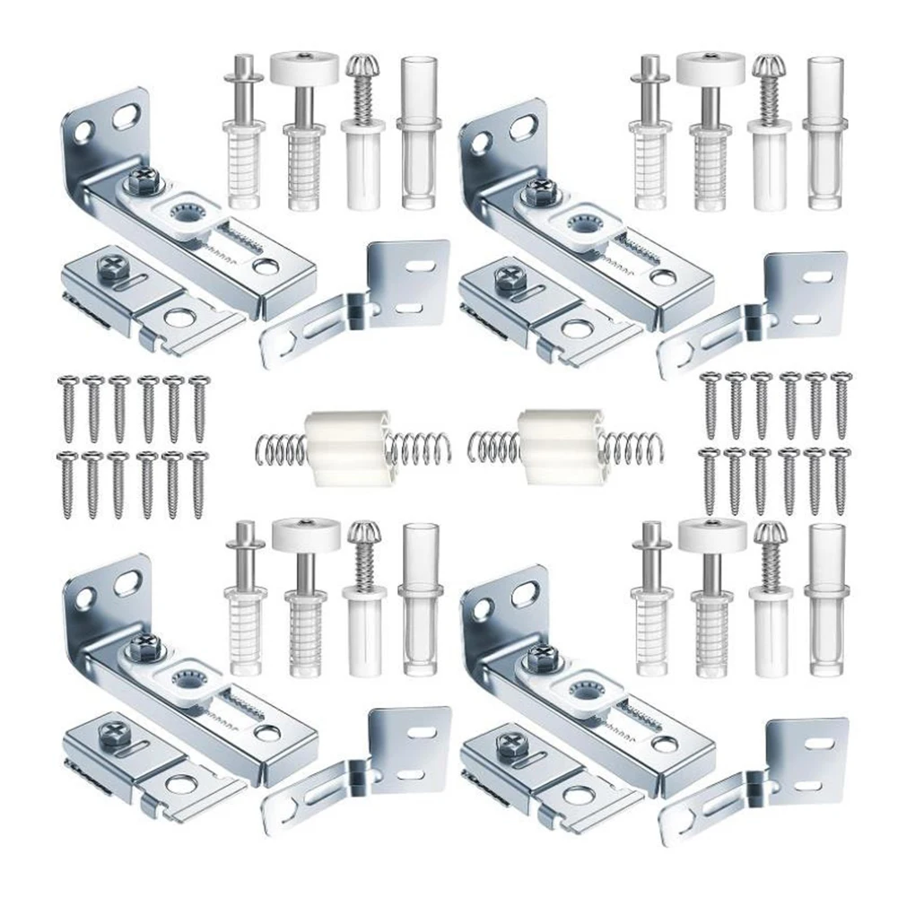 Reliable Bifold Door Hardware Kit Perfect for Fixing Doors Up to 50 lbs with Thicknesses Ranging from 1 to 1 3/8
Reliable Bifold Door Hardware Kit Perfect for Fixing Doors Up to 50 lbs with Thicknesses Ranging from 1 to 1 3/8