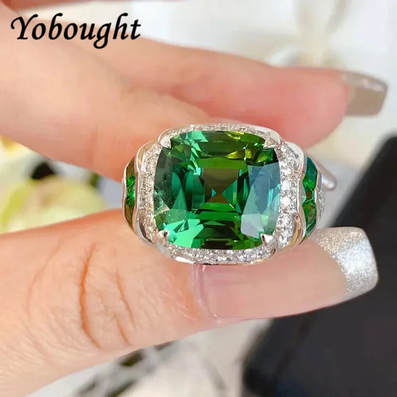 S925 Silver Jewelry Green Tourmaline Cocktail Color Crystal Gemstone Men'S Ring Small Design Simple Retro Original Ins
S925 Silver Jewelry Green Tourmaline Cocktail Color Crystal Gemstone Men'S Ring Small Design Simple Retro Original Ins