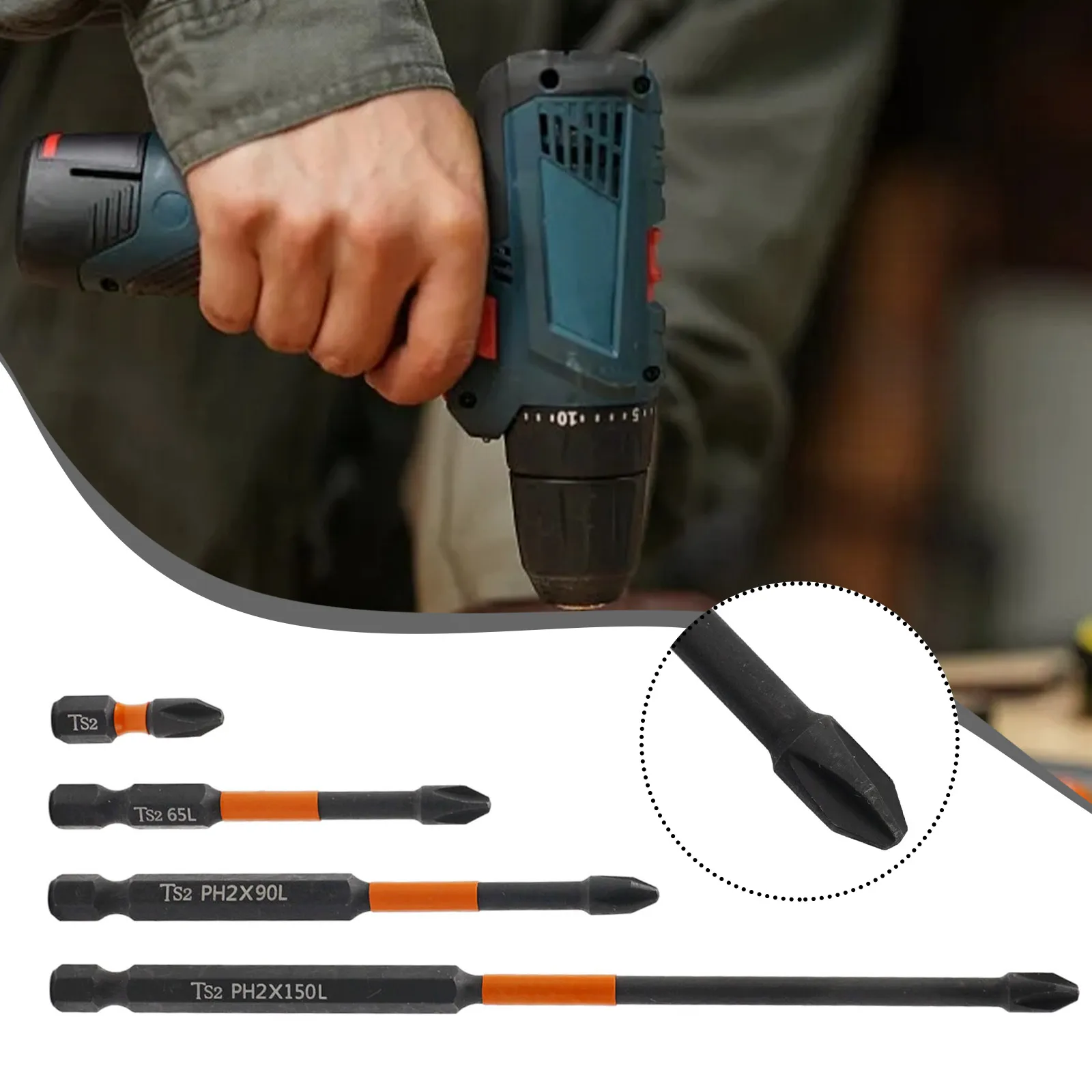 Magnetic Alloy Steel Cross Screwdriver Bit Set, 4pcs PH2 Impact Screwdriver Bits, Strong Magnetic Force for Secure Screw Fixing
Magnetic Alloy Steel Cross Screwdriver Bit Set, 4pcs PH2 Impact Screwdriver Bits, Strong Magnetic Force for Secure Screw Fixing