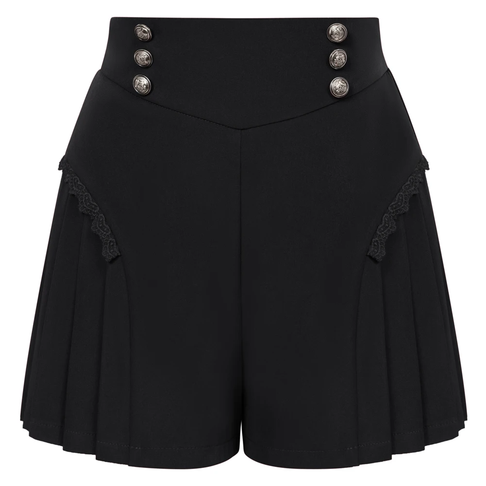 Fashion Women Causal Renaissance Pleated Wide-Leg Shorts Female Elastic Waist Mid-Thigh Slim Solid Shorts Summer 2023
Fashion Women Causal Renaissance Pleated Wide-Leg Shorts Female Elastic Waist Mid-Thigh Slim Solid Shorts Summer 2023