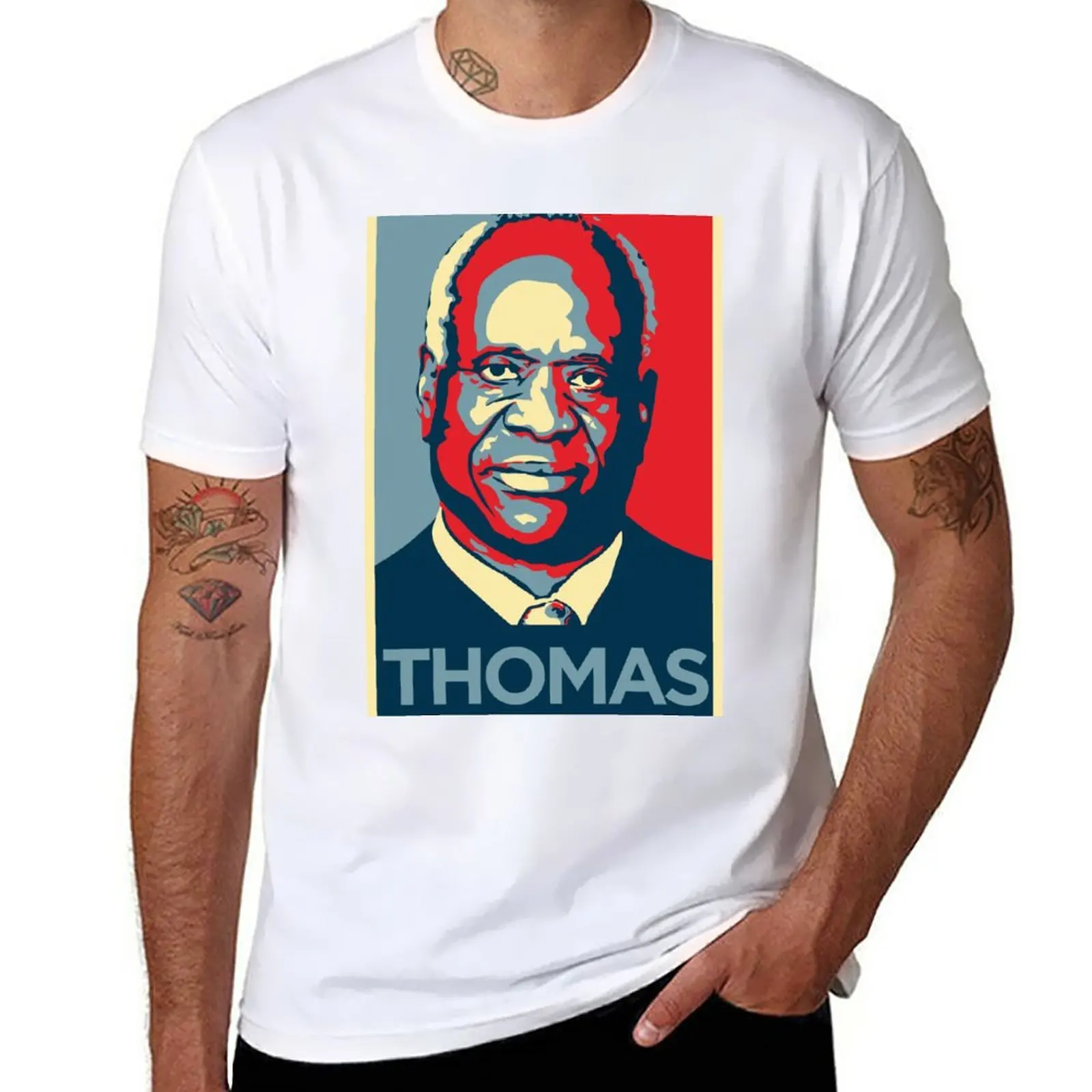 

New Clarence Thomas T-Shirt Short t-shirt aesthetic clothes Short sleeve sweat shirts, men
