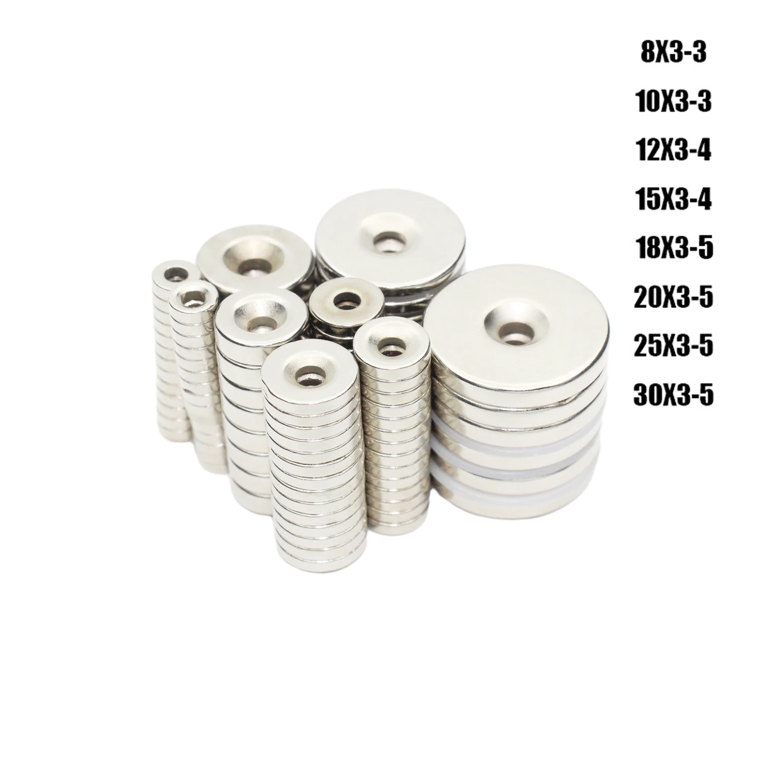 2-50 pcs Strong Magnets Countersunk Round NdFeB Neodymium Magnet Powerful Rare Earth Permanent Fridge Magnets for DIY
2-50 pcs Strong Magnets Countersunk Round NdFeB Neodymium Magnet Powerful Rare Earth Permanent Fridge Magnets for DIY