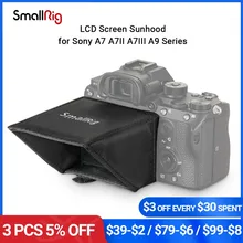 SmallRig – pare-soleil d'écran LCD, pour Sony A7 A7II A7III A9 série DSLR caméra/caméscopes viseur pare-soleil-2215=