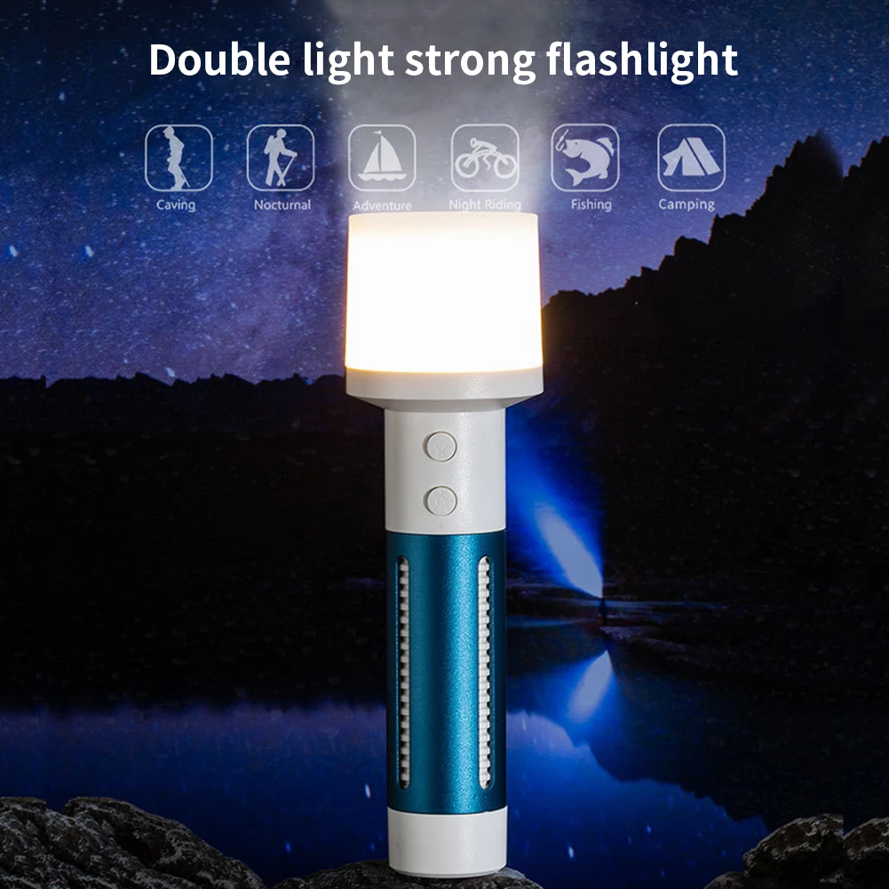 

Battery Powered Flashlights With 5 Lighting Modes 1300 Lumens Flashlight Strong Light IPX4 Waterproof Electric Torch