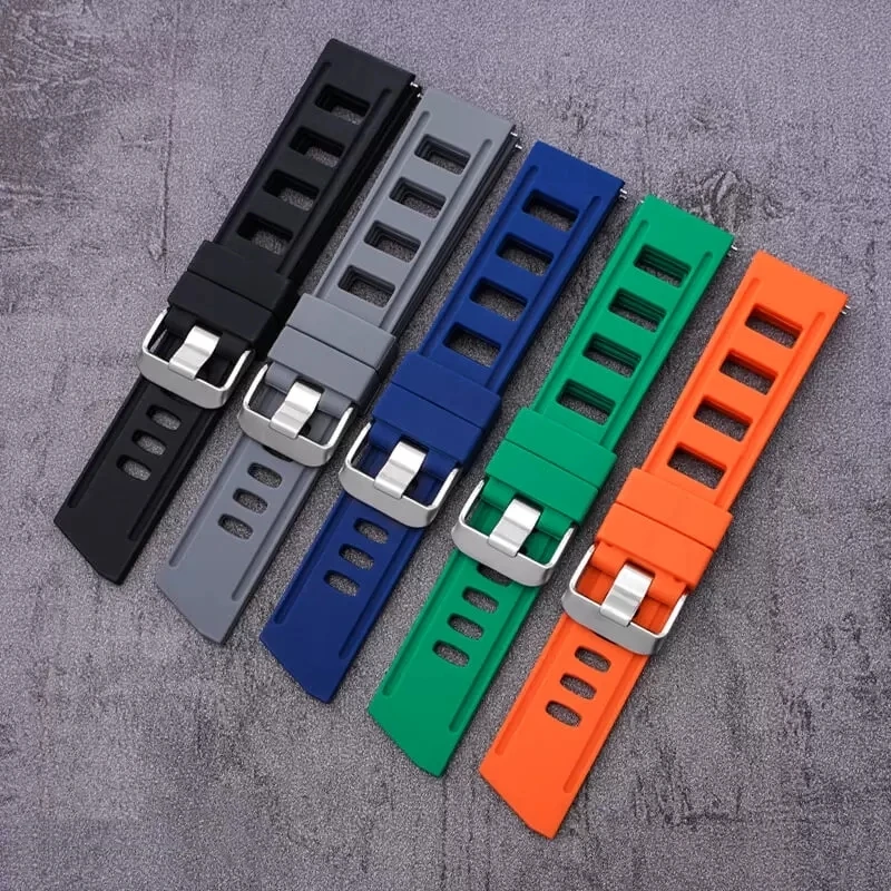20 22mm Silicone Watch Band For Samsung Galaxy Watch 5 pro 4 3 Gear S3 Huawei GT2 42 46mm Waterproof Diving Strap Sprot Bracelet
20 22mm Silicone Watch Band For Samsung Galaxy Watch 5 pro 4 3 Gear S3 Huawei GT2 42 46mm Waterproof Diving Strap Sprot Bracelet