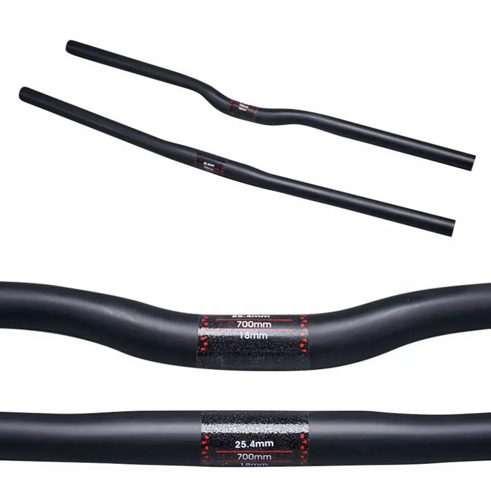 Cycling MTB Bike Bars 25.4mm Matt UD Carbon Bicycle Flat Rise Handlebar Width 480mm - 700mm
Cycling MTB Bike Bars 25.4mm Matt UD Carbon Bicycle Flat Rise Handlebar Width 480mm - 700mm