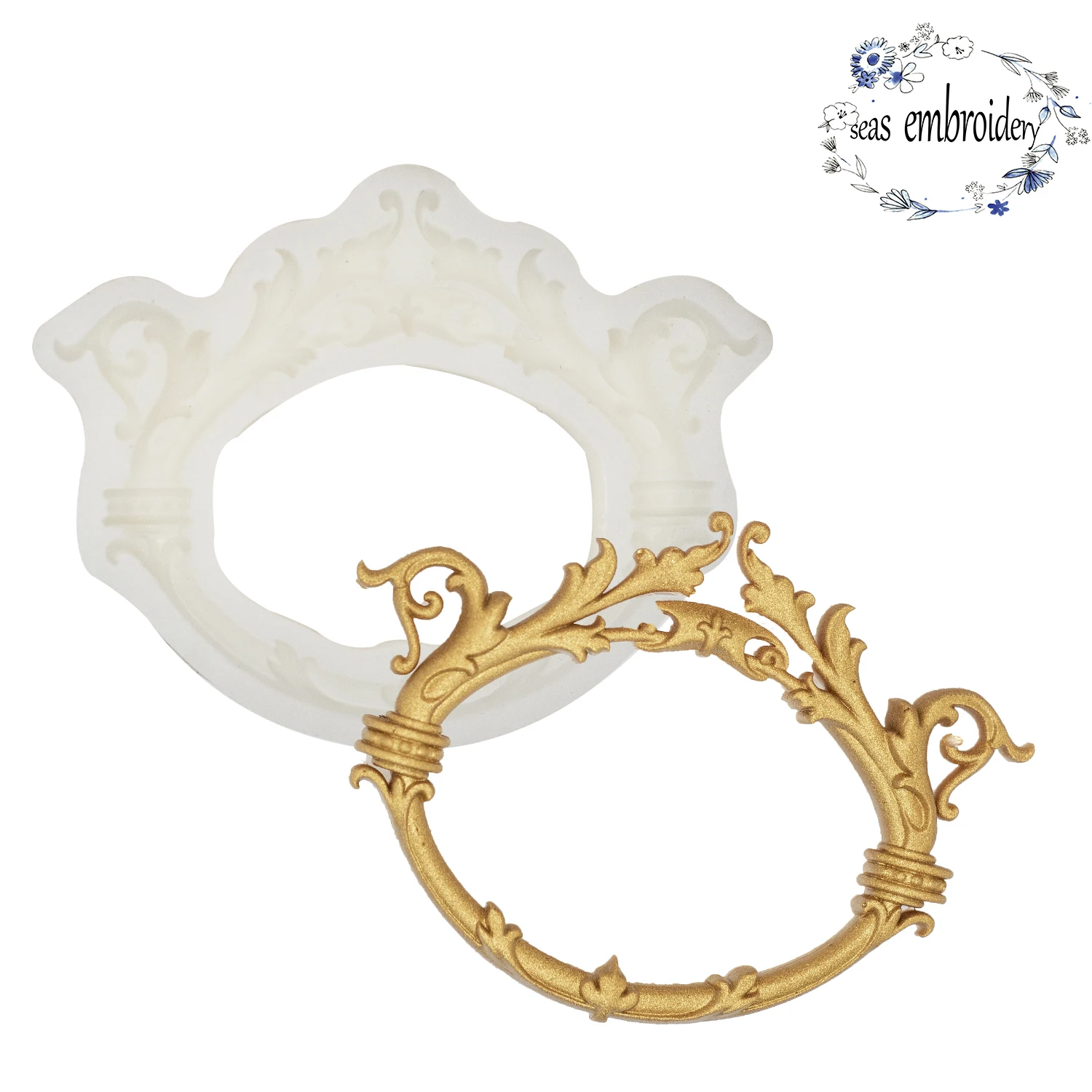 Gadgets Fondant Molds Fujiman Frame Relief Silicone mold European Retro Relief Lace Fondant Gumpaste Chocolate Candy Clay Molds
Gadgets Fondant Molds Fujiman Frame Relief Silicone mold European Retro Relief Lace Fondant Gumpaste Chocolate Candy Clay Molds