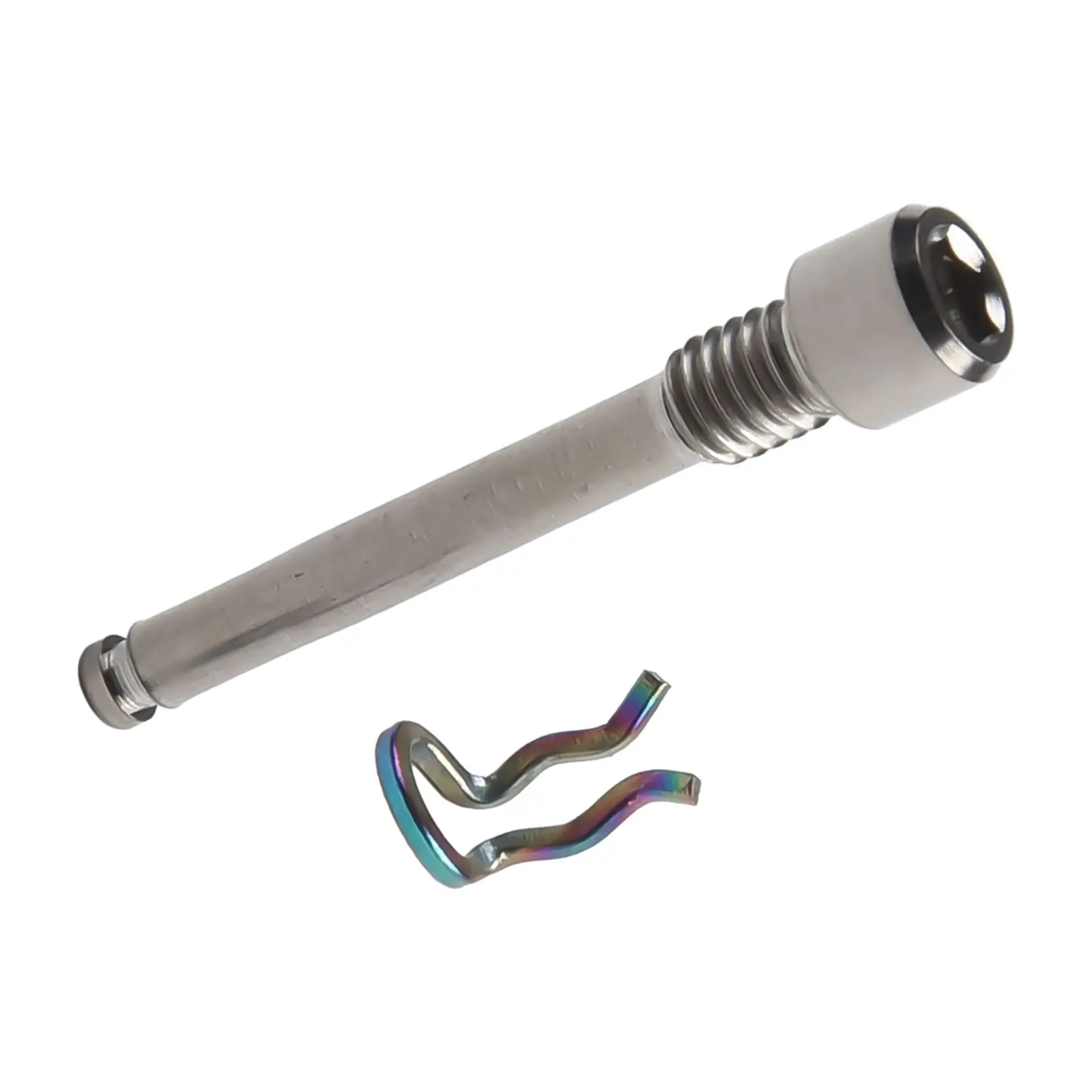 Titanium Screw Plug Bike Alloy Disc Brake Caliper Bolts With Spring Clip For Shimano XTR Screws 3mm Inner Hexagon
Titanium Screw Plug Bike Alloy Disc Brake Caliper Bolts With Spring Clip For Shimano XTR Screws 3mm Inner Hexagon