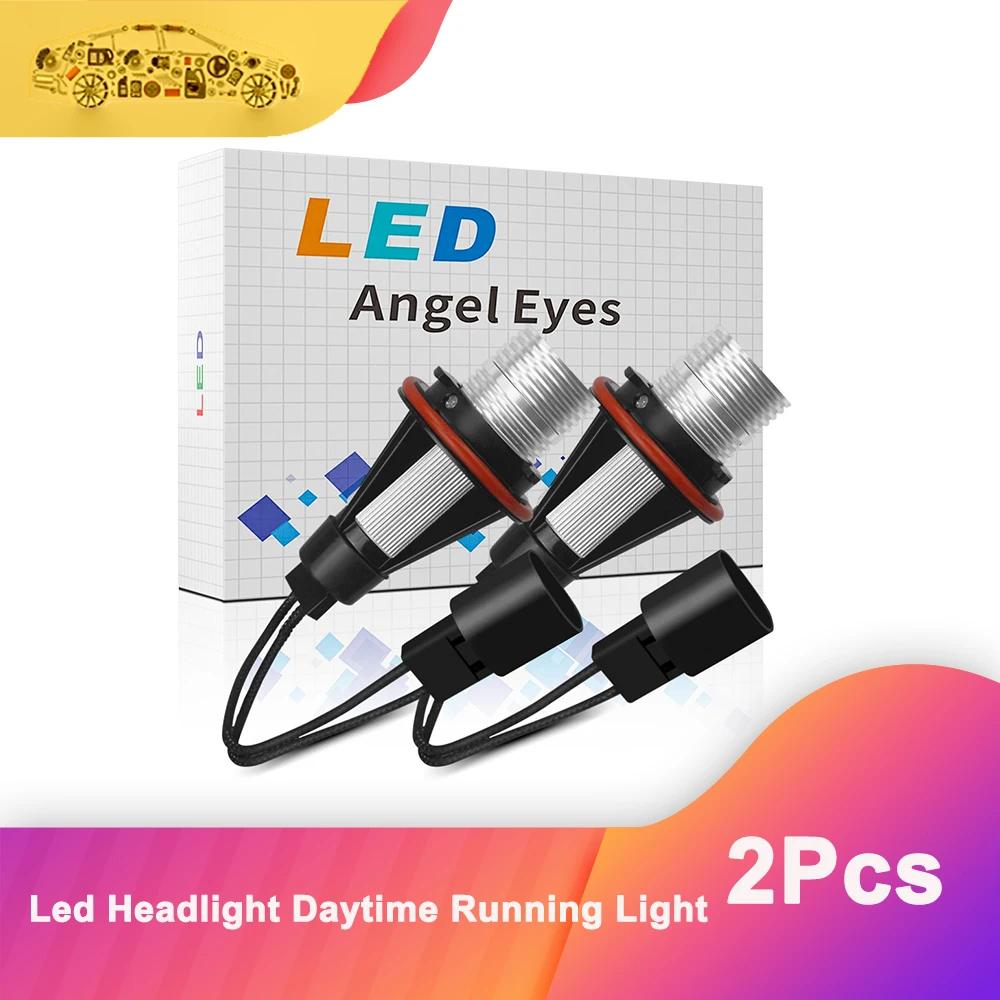 2Pcs Error Free Angel Eye Halo Ring Marker Side Light LED Bulb 5W Car Side Light Error Free For BMW E39 5W E53 E60 E61 E63 X5
2Pcs Error Free Angel Eye Halo Ring Marker Side Light LED Bulb 5W Car Side Light Error Free For BMW E39 5W E53 E60 E61 E63 X5