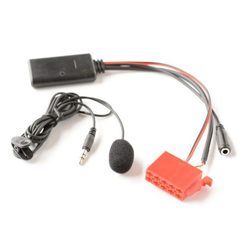 

Автомобильный AUX Bluetooth 5,0 аудио кабель адаптер + микрофон для Benz специальный Abaecker BE2210 BE1650