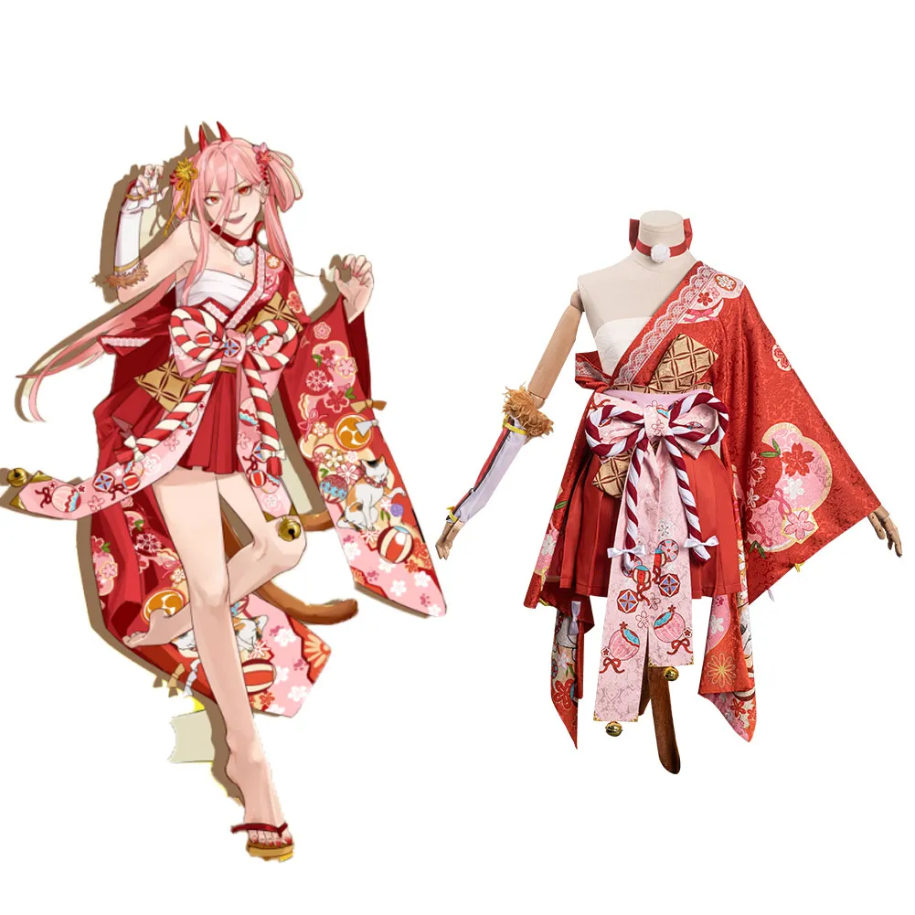 Hyakkiyakou Nekomata Power Cosplay Costume Anime Chainsaw Man Women Girls Fantasia Halloween Carnival Clothing
Hyakkiyakou Nekomata Power Cosplay Costume Anime Chainsaw Man Women Girls Fantasia Halloween Carnival Clothing