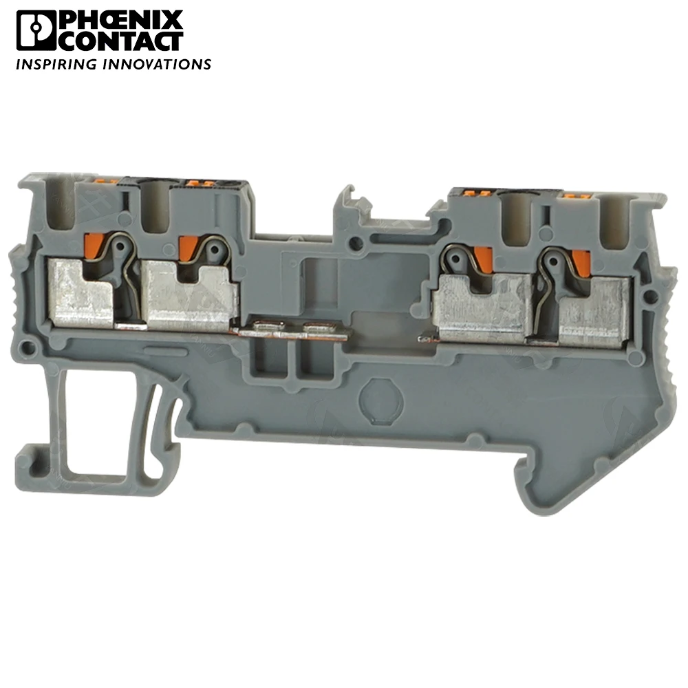 

Phoenix Contact Push-in Desing Spring Type Din Rail Feed-through Terminal Blocks PT 1.5/S-QUATTRO-U 3208359 1.5 Wire Electrical