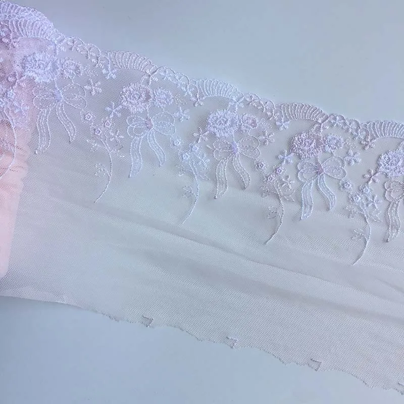 28Yds Цветочная вышивка, кружевная юбка, подол, шитье, рукоделие, ткань для одежды «сделай сам», Свадебный рукав, кружевная одежда
28Yds Цветочная вышивка, кружевная юбка, подол, шитье, рукоделие, ткань для одежды «сделай сам», Свадебный рукав, кружевная одежда