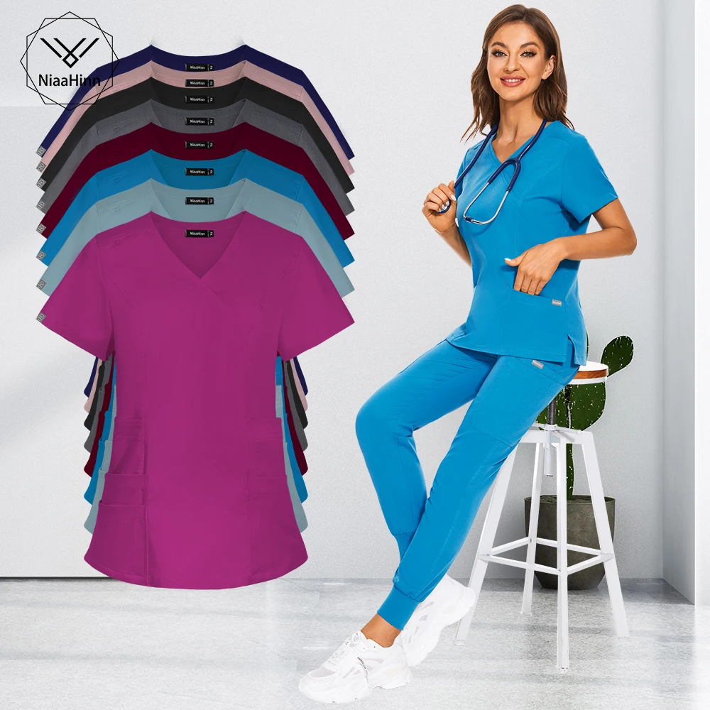 Clinical Uniform Women Breathable and Sweaty Dentist Veterinary Pet Clinic Nurse Srubs Medical Uniforms Beauty Salon Work Wear
Clinical Uniform Women Breathable and Sweaty Dentist Veterinary Pet Clinic Nurse Srubs Medical Uniforms Beauty Salon Work Wear