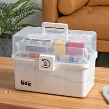 Family Medicine Box Organizer Multi-layer Large-capacity Drug Storage Box First Aid Medicine Medical Box Household First Aid Box
Family Medicine Box Organizer Multi-layer Large-capacity Drug Storage Box First Aid Medicine Medical Box Household First Aid Box