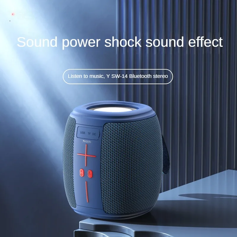 

RNABAU Bluetooth Speaker, Wireless Mini Speaker, Home Outdoor Portable High Volume Subwoofer Sound System,