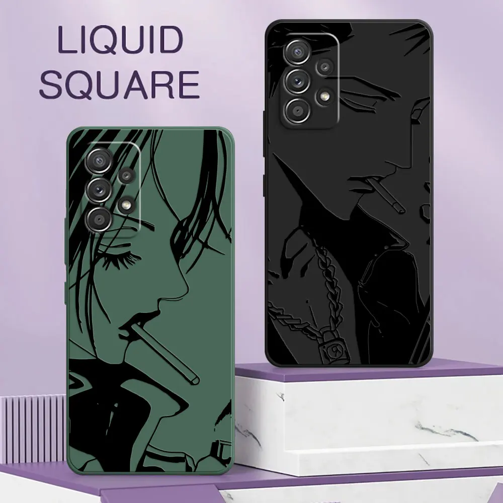 Japanese Anime NANA A56 Case For Samsung Galaxy A55 A54 A53 A36 A35 A34 A52 A72 A32 A51 A26 A56 5G Square Silicone Phone Cover Japanese Anime NANA A56 Case For Samsung Galaxy A55 A54 A53 A36 A35 A34 A52 A72 A32 A51 A26 A56 5G Square Silicone Phone Cover