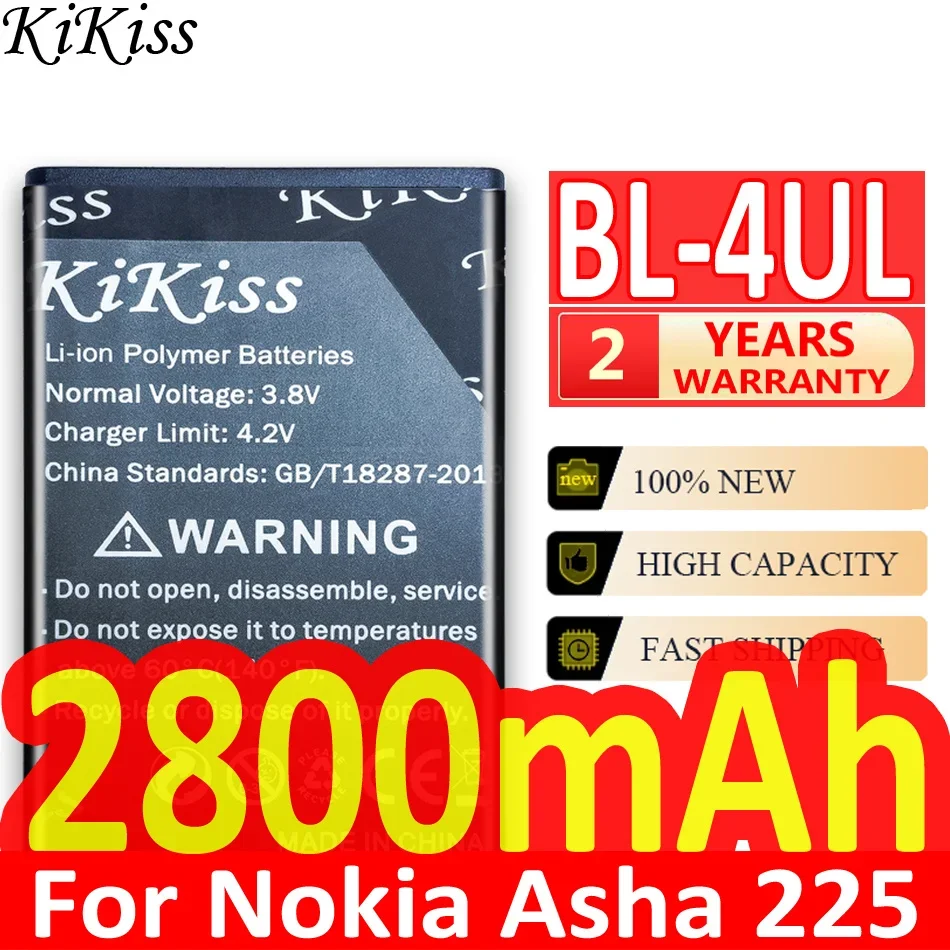 Аккумулятор KiKiss 2800 мАч BL 4UL BL-4UL для NOKIA Asha 225 Asha225 аккумулятор + номер отслеживания
Аккумулятор KiKiss 2800 мАч BL 4UL BL-4UL для NOKIA Asha 225 Asha225 аккумулятор + номер отслеживания