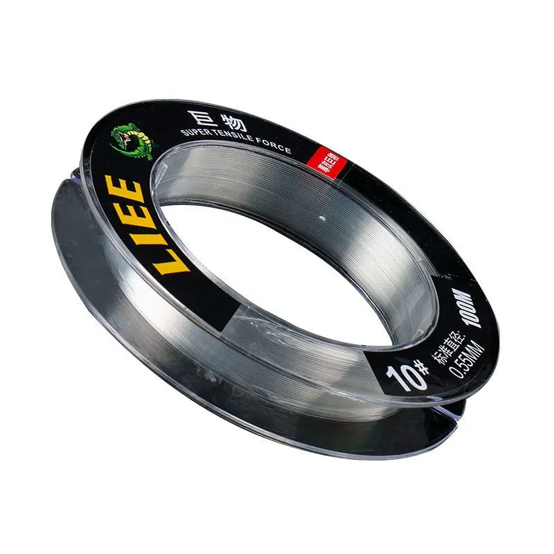 Soft Nylon Fishing Line Strong Main Line Tipper Wear-Resistant Strong Force Protofilament Black Pit Competitive Fish Line Thread
Soft Nylon Fishing Line Strong Main Line Tipper Wear-Resistant Strong Force Protofilament Black Pit Competitive Fish Line Thread