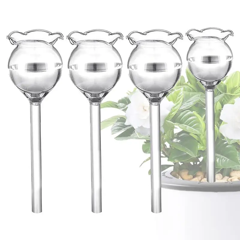 

Plant Watering Globes Glass Self Watering Planter Insert Cute Flower Automatic Plant Waterers For Indoor Outdoor Plants Garden
