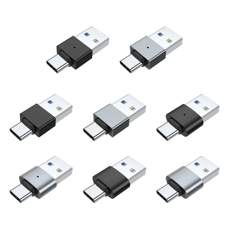 

High Speed USB to Type C Connector USB3.0 to USB C Male Adapters for Fast Charging &Data Transfer for Laptops Tablets B0KA