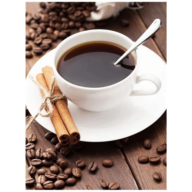 Картина с алмазной вышивкой «A Cup Of Coffee», картина из страз, полный семейный Декор 
Картина с алмазной вышивкой «A Cup Of Coffee», картина из страз, полный семейный Декор