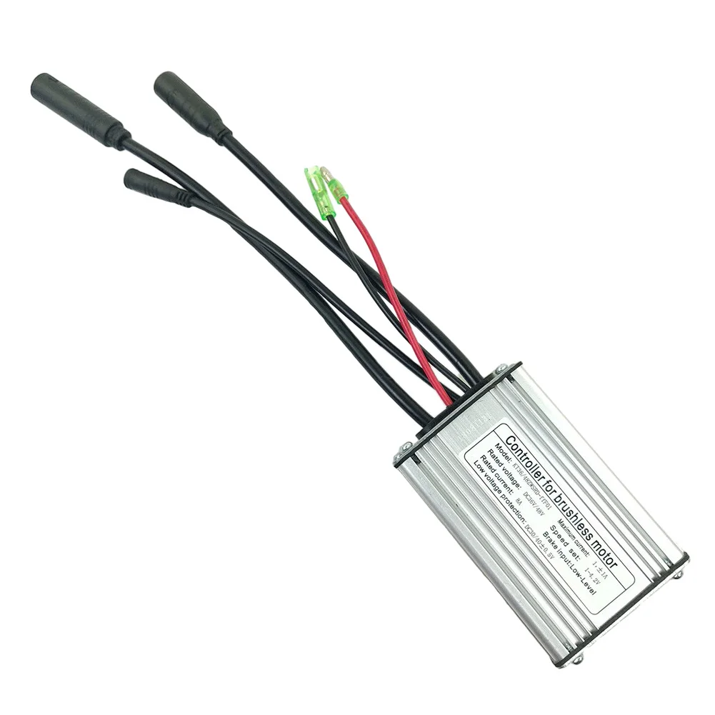 Ebike Controller KT Controller Brushless Motor DC 36V/48V For KT Series Motors KT-15A Speed Setting 1-4.2V 1pc
Ebike Controller KT Controller Brushless Motor DC 36V/48V For KT Series Motors KT-15A Speed Setting 1-4.2V 1pc