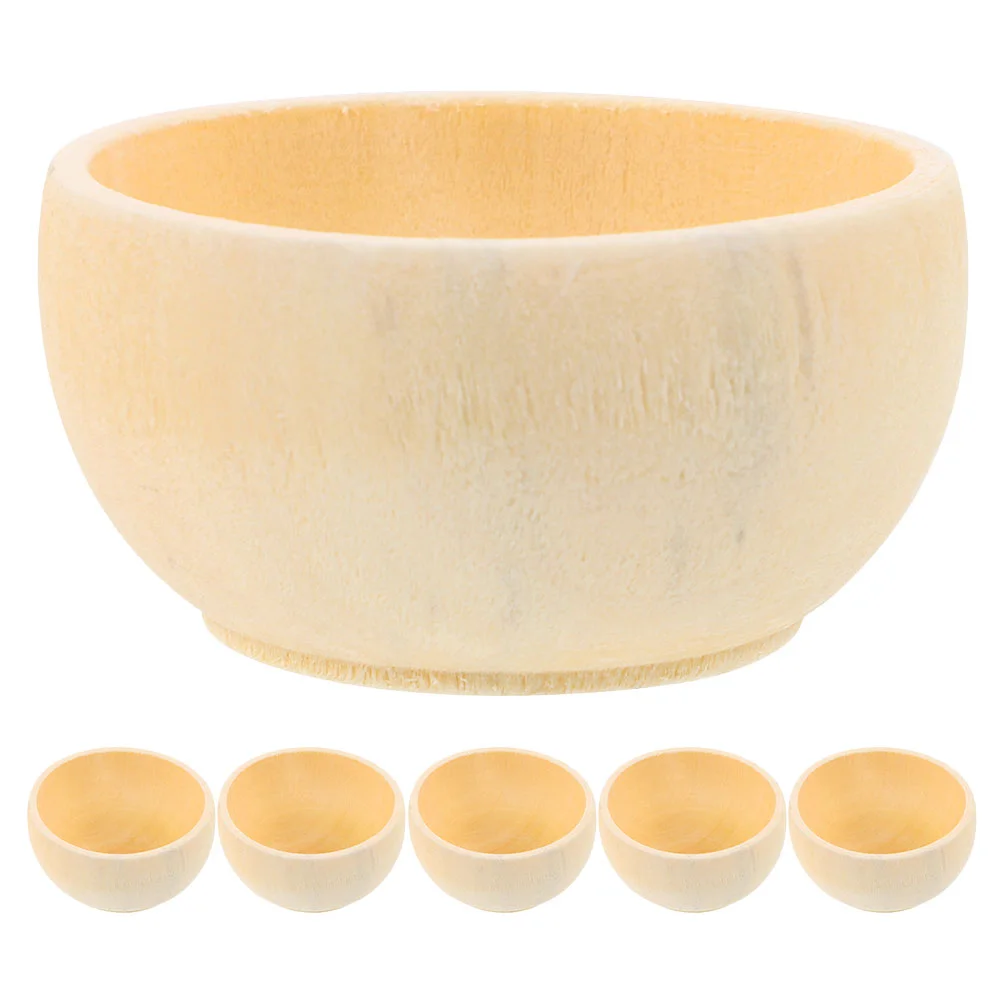 6pcs DIY Wooden Blank Bowls Unfinished Small Bowls Unpainted Wood Bowls DIY Making Bowls
6pcs DIY Wooden Blank Bowls Unfinished Small Bowls Unpainted Wood Bowls DIY Making Bowls