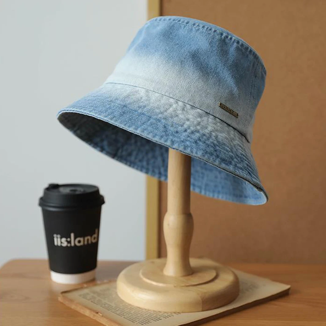 Denim Bucket Hat Men 2023 New Gradient Tie-dye Chapeau Unisex Bob Caps Hip Hop Men's Women's Summer Hat Panama
Denim Bucket Hat Men 2023 New Gradient Tie-dye Chapeau Unisex Bob Caps Hip Hop Men's Women's Summer Hat Panama
