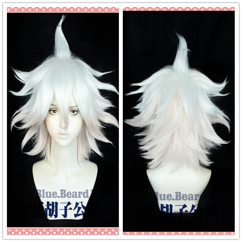 Anime Dangan Ronpa Danganronpa Komaeda Nagito Cosplay Wig White Pink Heat Resistant Synthetic Hair Party Role Play Wigs
Anime Dangan Ronpa Danganronpa Komaeda Nagito Cosplay Wig White Pink Heat Resistant Synthetic Hair Party Role Play Wigs