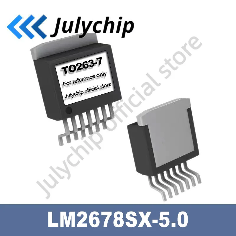 

LM2678SX-5.0 NEW ORIGINAL Buck Switching Regulator IC Positive Fixed 5V 1 Output 5A TO-263-8, D²Pak (7 Leads + Tab), TO-263CA