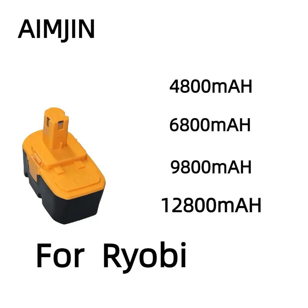 

Литий-ионный аккумулятор высокой емкости 4800/68000/98000/12800 мАч 18 в для Ryobi P108 RB18L 40, перезаряжаемый аккумулятор для электроинструмента Ryobi ONE