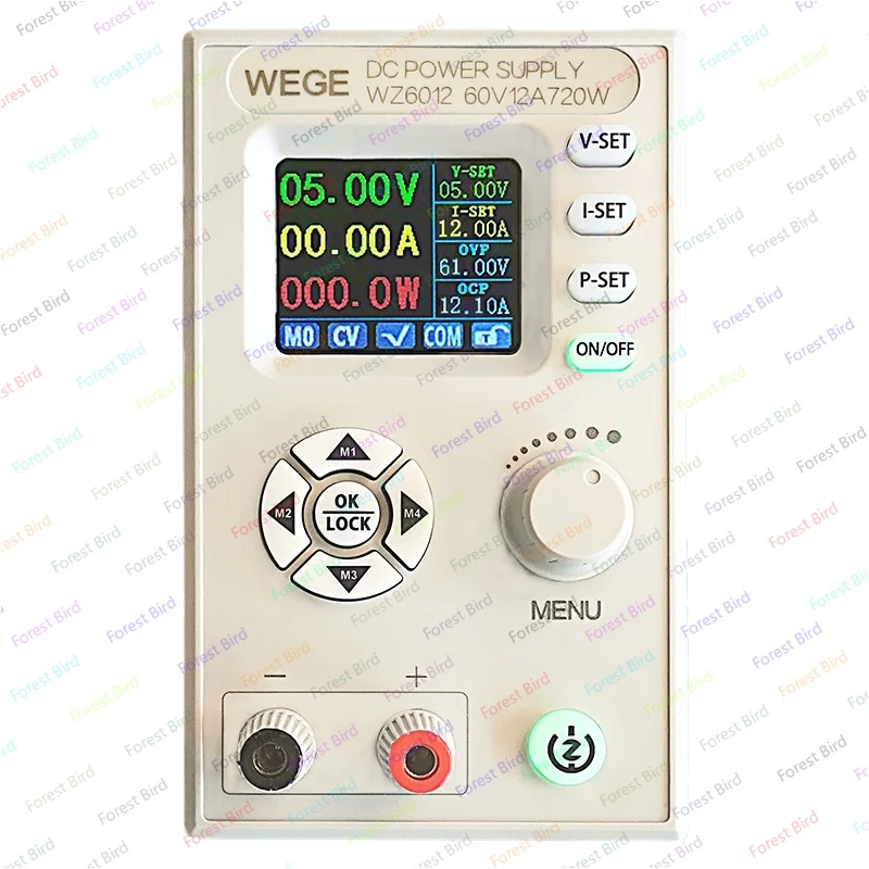Wz6012 High-Power Adjustable CNC DC Power Supply Step-down Charging Module Constant Voltage Constant Current 60v12a
Wz6012 High-Power Adjustable CNC DC Power Supply Step-down Charging Module Constant Voltage Constant Current 60v12a