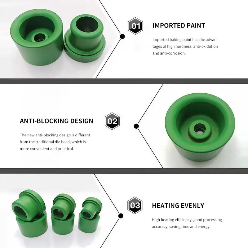 Heat Container Water Pipe Hot Melt Mould Non-stick Welding Machine Water Pipe Heat Container To Die Head Fuser 20/25/32mm
Heat Container Water Pipe Hot Melt Mould Non-stick Welding Machine Water Pipe Heat Container To Die Head Fuser 20/25/32mm