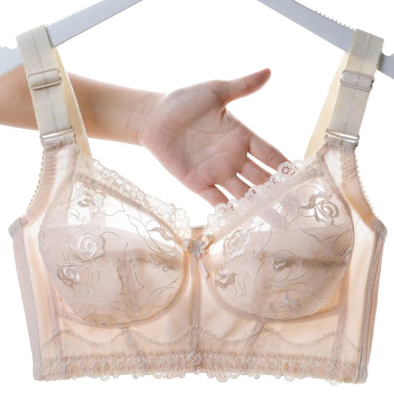 Lace Wireless Bra for Women Sexy Lingeire Minimizer Ultra Fashion Embroidery Thin Romantic Ladies Underwear Wireless Comfortable
Lace Wireless Bra for Women Sexy Lingeire Minimizer Ultra Fashion Embroidery Thin Romantic Ladies Underwear Wireless Comfortable