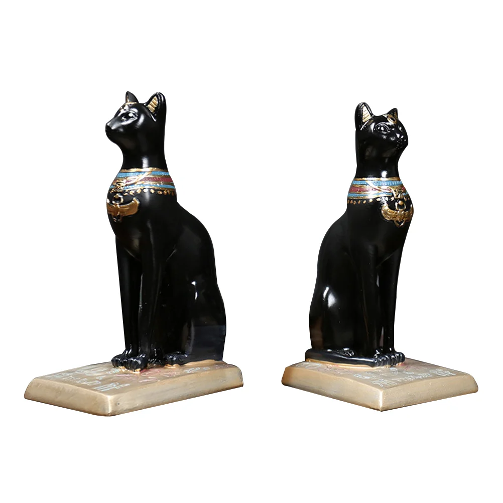 2 Pcs Creative Bookend Indian Style Book Stand Cat Ornament Resin Sculpture Study Desktop Model Book Stand for Home
2 Pcs Creative Bookend Indian Style Book Stand Cat Ornament Resin Sculpture Study Desktop Model Book Stand for Home