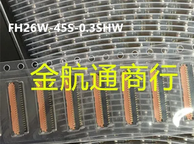 Флип-коннектор FPC 50 шт./лот FH26W-45S-0.3SHW(60) 45P 0,3 мм, 100% новый и оригинальный
Флип-коннектор FPC 50 шт./лот FH26W-45S-0.3SHW(60) 45P 0,3 мм, 100% новый и оригинальный